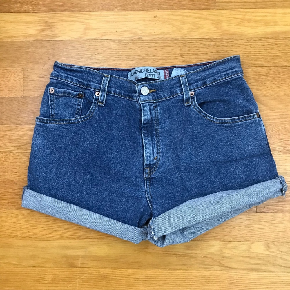 Vintage Levi Classic 550 Custom High Waist Shorts